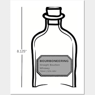 Bottle Engineering Drawing Posters and Art